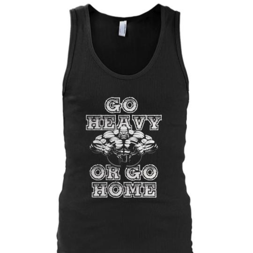 NEW Go Big Or Go Home Men's Tank Top #2432400